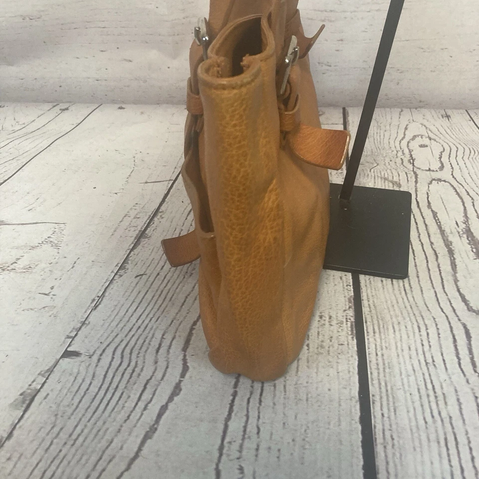 Mauro Governa for Suarez New York Leather Handbag Brown Small Tote bag - Image 3 of 4