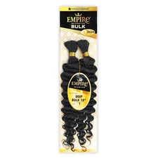 SENSATIONNEL HUMAN HAIR WEAVE EMPIRE DEEP BULK 18"