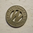 Capital Transit Company (Washington DC) transit token - DC500P