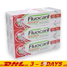 Fluocaril Toothpaste Bi-Fluore Original 2 Fluorides Actions 100g x 6