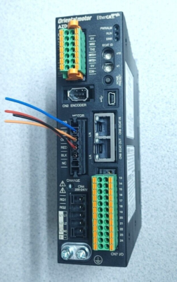 ORIENTAL MOTORS AZD-CED STEPPING MOTOR DRIVER 340VAC 2PH 3750Hz