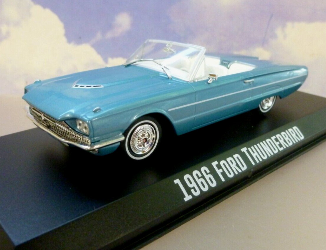 GREENLIGHT DIECAST 1/43 1966 FORD THUNDERBIRD THELMA & LOUISE MOVIE 1991 86617