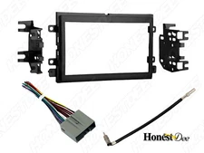 95-5812 Car Stereo Double-Din Radio Install Kit & Wires for Select Ford Vehicles