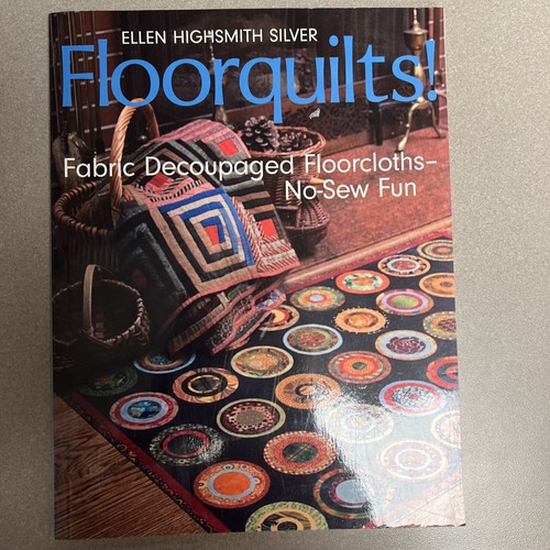 Floorquilts Quilt Fabric Decoupaged Floorcloths No-Sew Placemats Tags Trivets - Picture 2 of 11