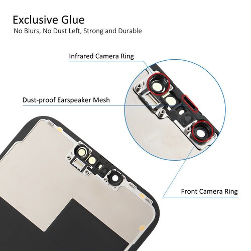 Pour iPhone 13 Pro Max Premium Hard OLED écran tactile numériseur ensemble - Photo 7 sur 8