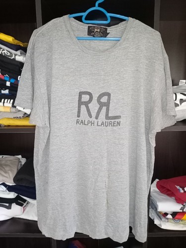 RRL, Vintage RRL Ralph Lauren Tshirt Made In Usa Big Logo