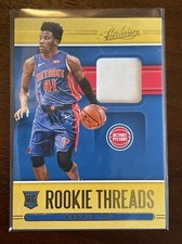 2020-21 Panini Absolute Saddiq Bey Rookie Threads.