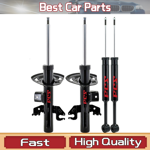 Complete Front Strut & Rear Shock Set For 2015-2017 Chrysler 200 FWD – Direct Fit