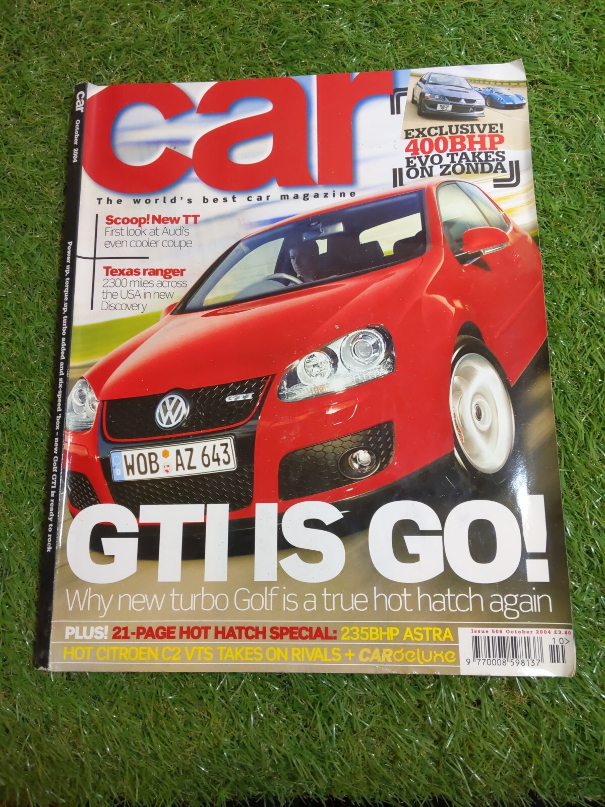 Car Magazine October 2004 Issue 506 Car Collection Collector Holiday Magazine