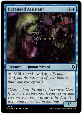 Deranged Assistant (Foil) 0061 - Innistrad Remastered - MTG - NM/M