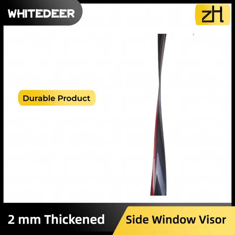 Se adapta a Mazda 5 2006-2015 Acrílico Ventana Lateral Visera Sol Lluvia Deflector Protector Foto 3 de 4