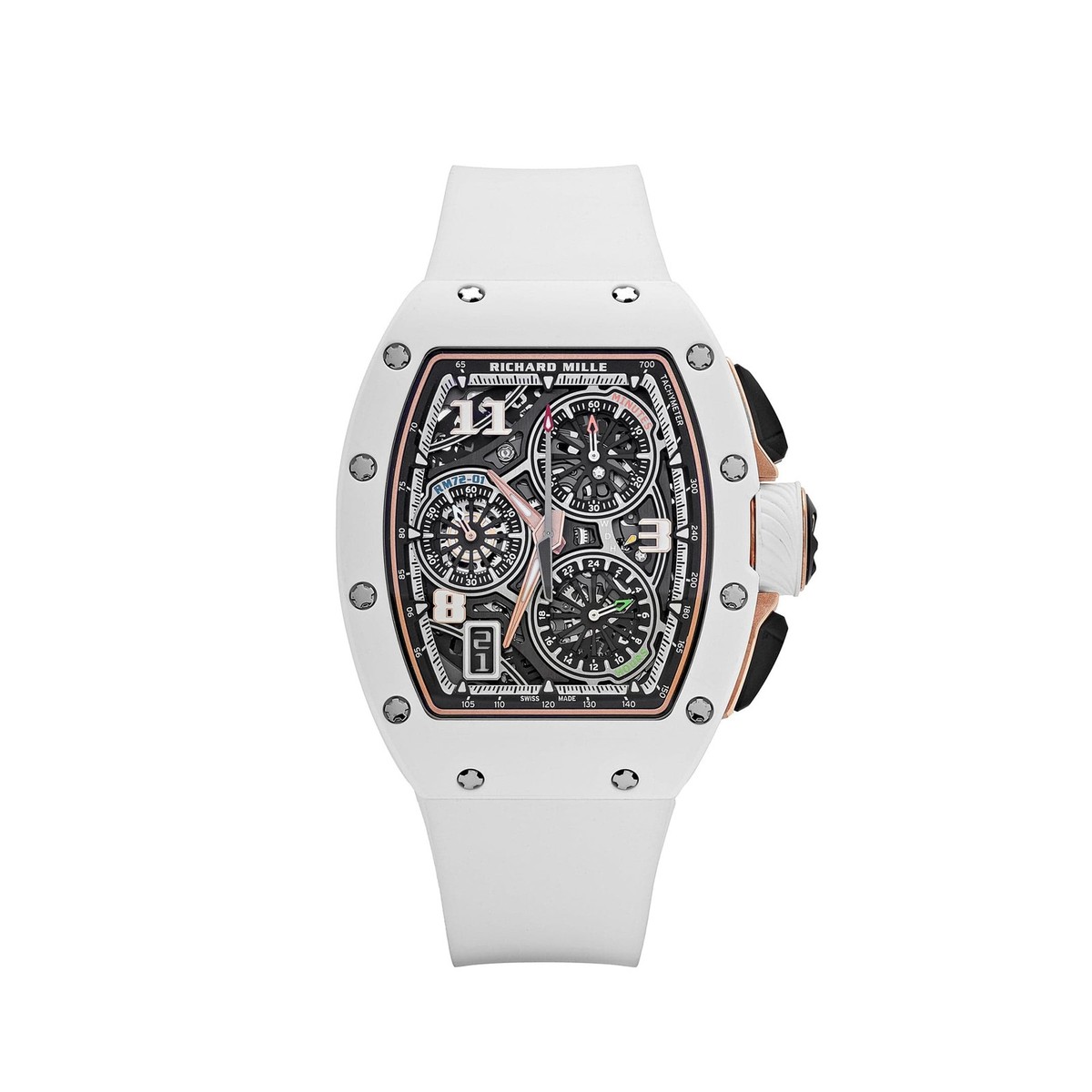 Richard Mille RM 72-01 Lifestyle In-House Chronograph White