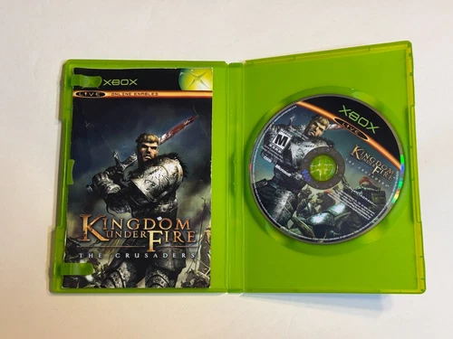 Kingdom Under Fire: The Crusaders (Microsoft Xbox, 2004) Complete CIB game