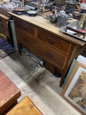 Antique Victorian Chest Of Drawers On Wheels (read Description) Needs Some Work