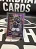 2025 Bowman University Chrome - Garrett Nussmeier #189 Pink Lava Refractor (RC)