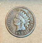 1905 Indian head penny VG