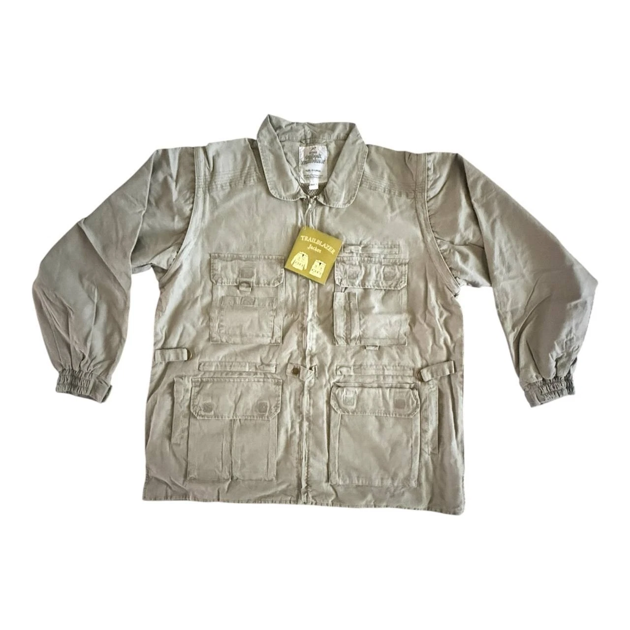 Vintage Rothco Outback Trailblazer Jacket XL Safari Hunting Fishing Canvas Utili
Opens in a new wind