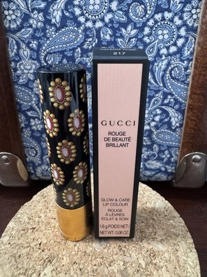GUCCI Rouge de Beauté Brillant Lippenstift 1,8g In Valeria Rose