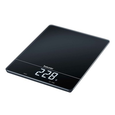Beurer KS 34 Glas-Küchenwaage mit Magic-LED: Display