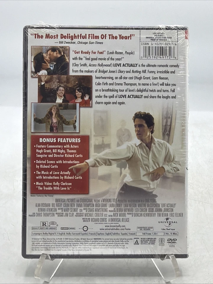 Love Actually (2004) The Ultimate Romantic Comedy WIDESCREEN DVD NEW SEALED - Image 2 of 4