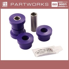 2x Gummilager Achslenker für PORSCHE 911 F/G 930 Schräglenker HINTEN POWERFLEX