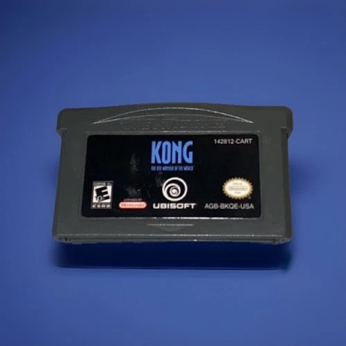 KONG The 8th Wonder Of The World Game GameBoy Advance
