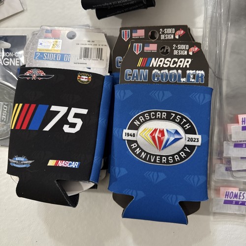 LOT OF 54 NASCAR Coolers, Hats, Pins, Lanyards Brickyard, Iowa, Miami, Hendrick - Picture 6 of 6
