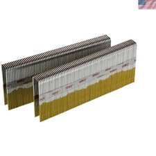 16 Gauge by 7/16-inch Crown by 1-3/4-inch Length Electro Galvanized Staples 1...