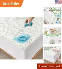 Waterproof Mattress Protector - Breathable Noiseless - Oeko-TEX Machine Washa...