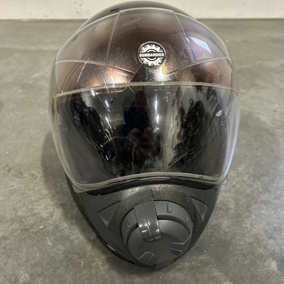 Skidoo bombardier bv2s advanced tec Helmet DOT Certified Black SIZE 2XL Rev 800 - Image 4 of 4