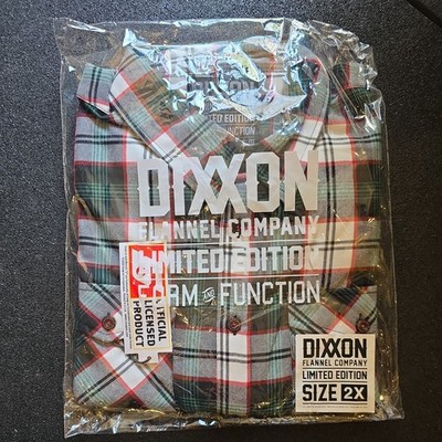 Dixxon Flanell Snap On Tools limitierte Auflage Herrenhemd Größe 2xl neu mit Etikett