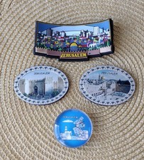 Refrigerator Jerusalem Magnet Set.