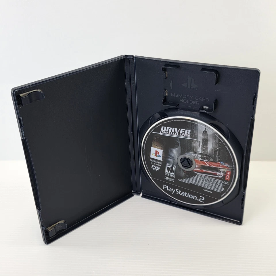 Driver Parallel Lines PS2 (Sony PlayStation 2, 2006) No Manual (READ) - Image 3 of 4