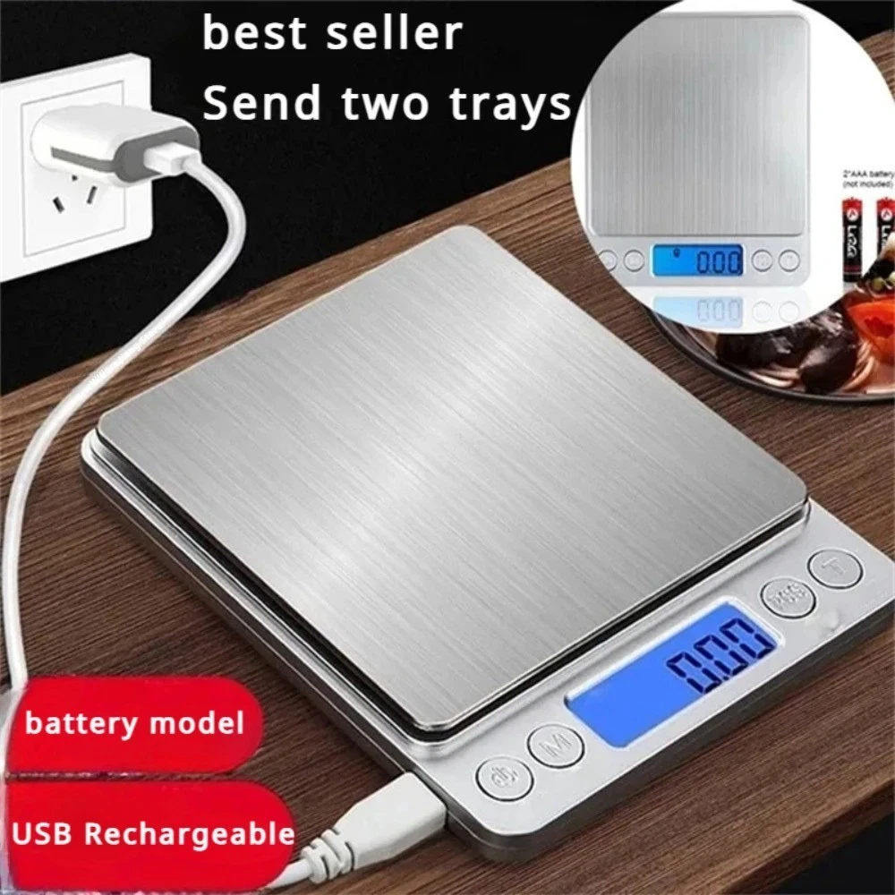 Digital Kitchen Scale 3000g x 0.1g Pocket Jewelry Gold Gram Weighing
Opens in a new window or tab