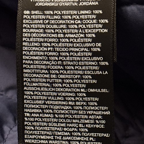 The North Face Thermoball Giacca Uomo Navy Trapuntata Manica Lunga Full Zip Tg 2XL - Foto 15 di 23
