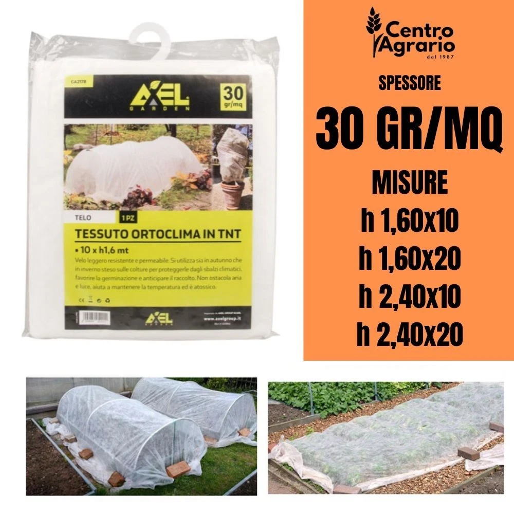 GARDENIX® 8 m² Invernale in Tessuto Non Tessuto, Telo antigelo per Piante, in Tessuto Non Tessuto di Alta qualità, Peso 50 g/m², Stabilizzazione UV (1,6m x 5m