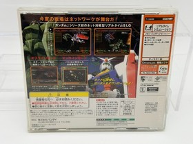 GUNDAM BATTLE ONLINE Sega Dreamcast JAPAN-Lock Ver