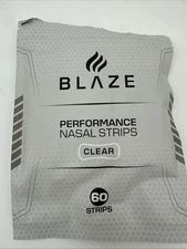 Performance Nose Strips for Breathing 60 Count - Oil & Sweat Proof Adhesive NEW