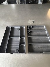 USM Haller Matrialschalen Set für Schublade A6 schwarz ( 2 )