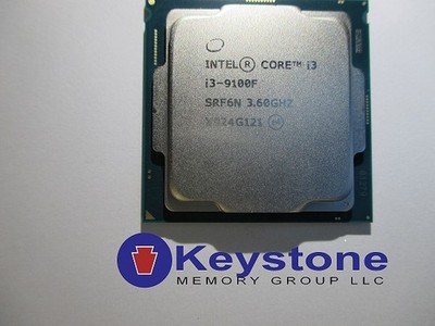 Intel Core i3-9100F Processor 3.60 GHz Coffee Lake upto 4.20 LGA 1151 SRF6N *km