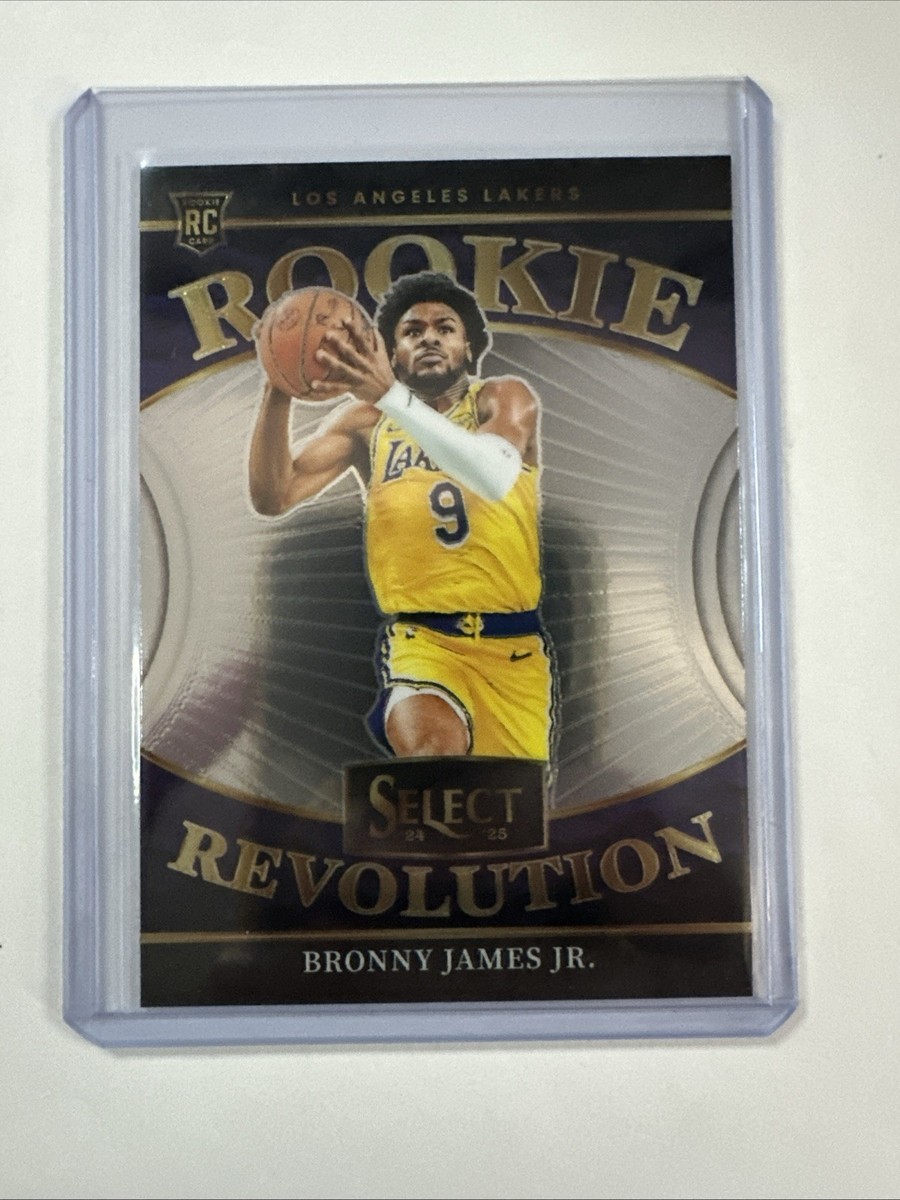 2024-25 Panini Select Bronny James Rookie Revolution RC #3