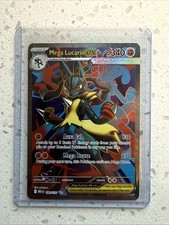 Pokémon TCG Holo Ultra Rara Full Art Mega Lucario EX 160/132 Near Mint o migliore