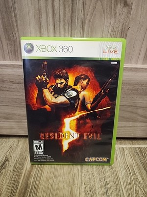 Resident Evil 5 Microsoft Xbox 360 CIB Tested Horror Video Game