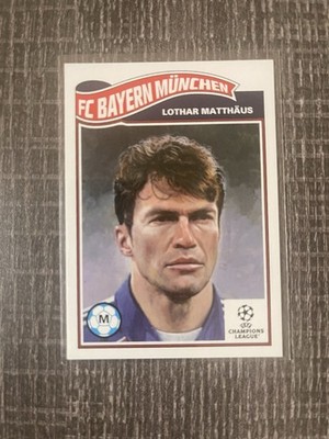 2026 Topps Living Set UEFA Champions Lothar Matthaus #871 Bayern Munchen