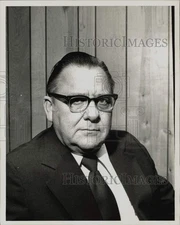 Press Photo Joseph Staudt, Mayor of Converse, Texas - sab13720