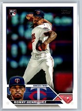 2023 Topps #372 Ronny Henriquez Minnesota Twins