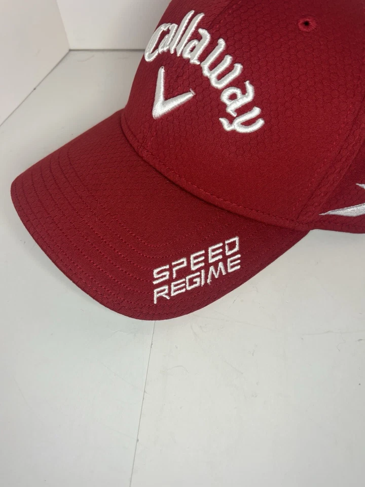 Gorra de golf Callaway para hombre - roja - Big Bertha/XR/Odyssey - sistema operativo Foto 2 de 4