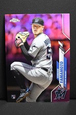 2020 Topps Chrome - Jordan Yamamoto #82 Pink Refractor Rookie (RC) Marlins