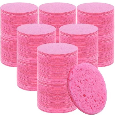 300-Count Compressed Facial Sponge for Face Clean,Makeup,Mask,Spa,Makeup Removal