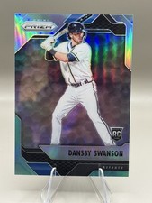 2017 Panini Chronicles - Prizm Dansby Swanson #6 Light Blue Prizm /299 (RC)